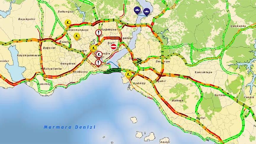 OTO KURTARMA İSTATİSTİKLERİMİZE GÖRE, İSTANBUL AVRUPA YAKASI, İLÇELER BAZINDA ARIZA/KAZA YOĞUNLUKLARI