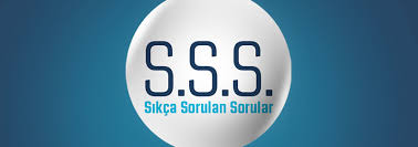 SIKÇA SORULAN SORULAR